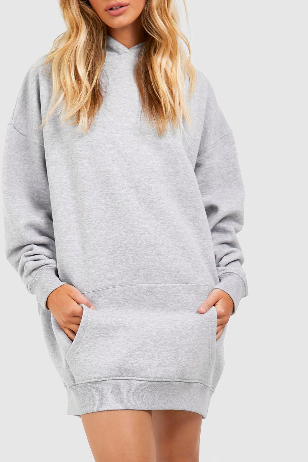 Sweat hoodie dress hot sale